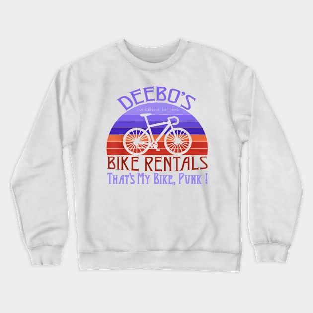 Deebo,s - Bike Rentals Crewneck Sweatshirt by JoyoSpring